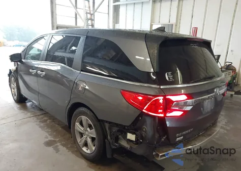 2020 Honda Odyssey Ex-L/Ex-L W/Navi Res from USA, damaged, VIN 5FNRL6H73LB071587